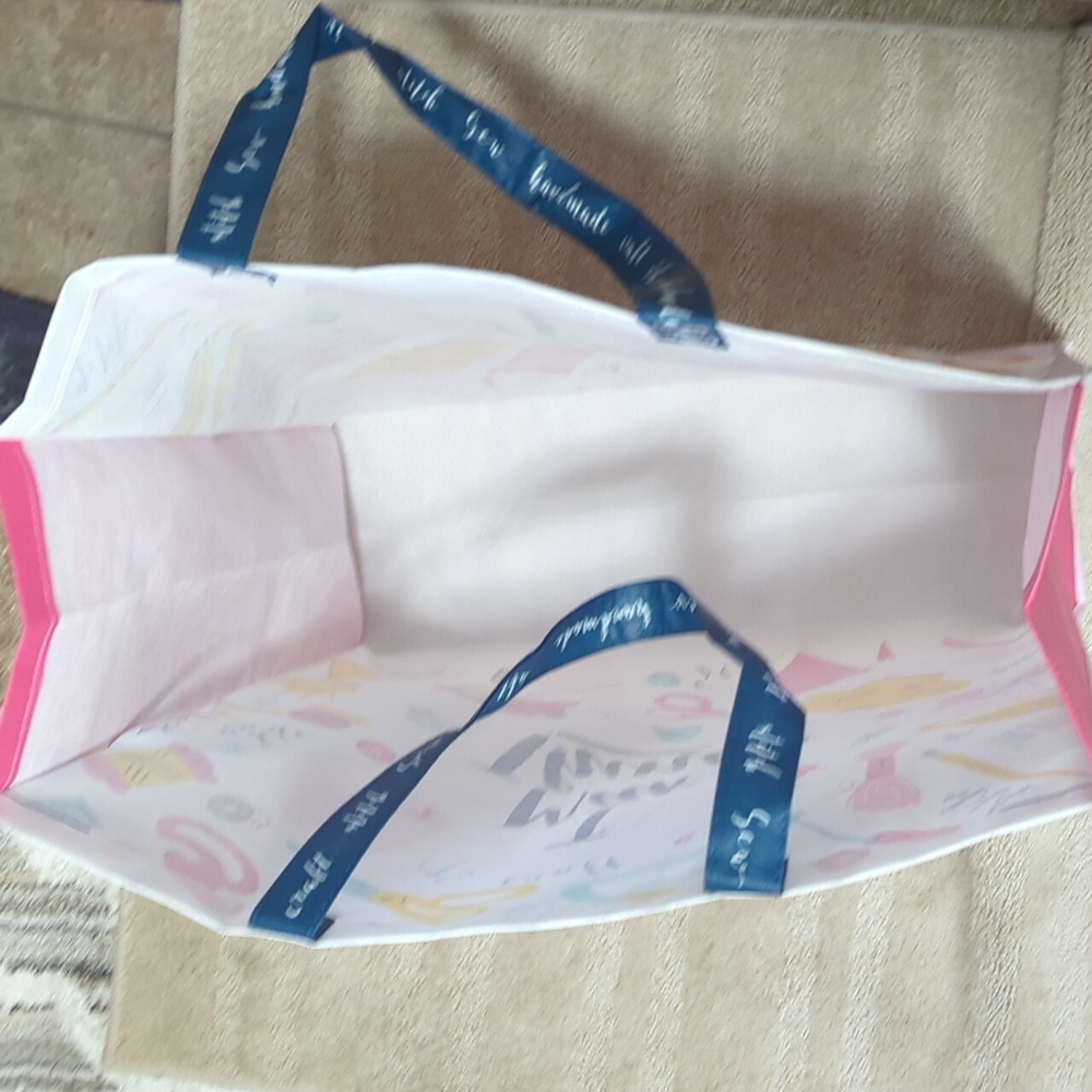 Study Huge "I Make Things" Tote Bag. NWT Crafters Bag - Picture 7 of 13